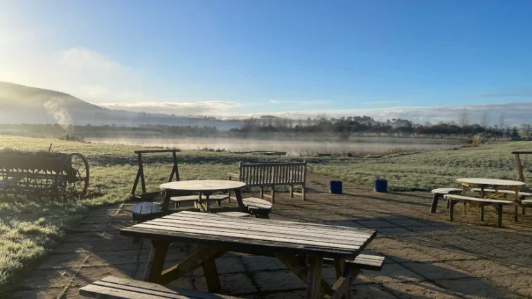 Early morning at Chatton Lakes