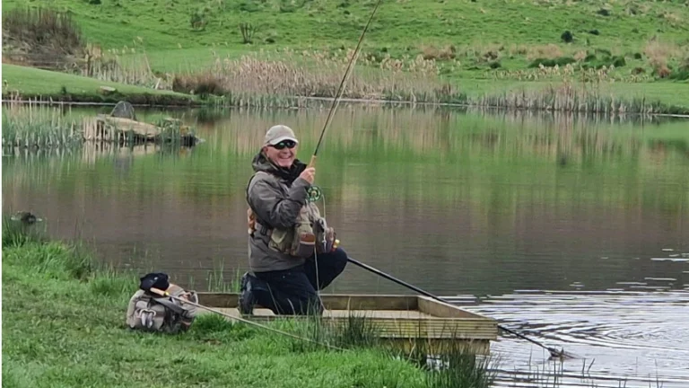 Gary Scott with a nice rainbow