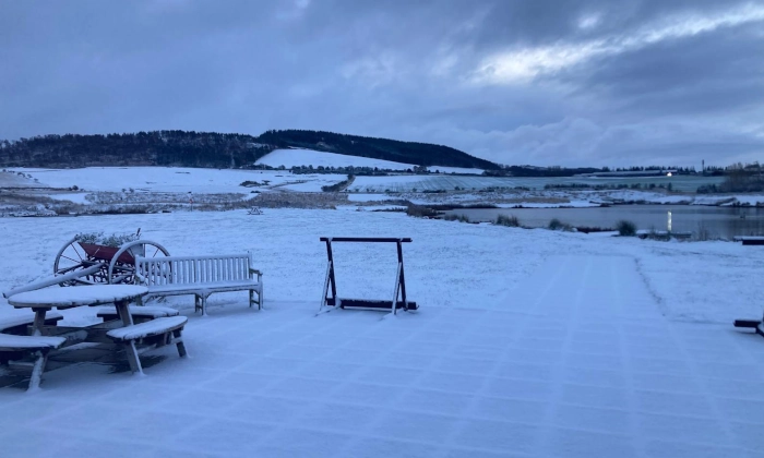 First snow of the winter